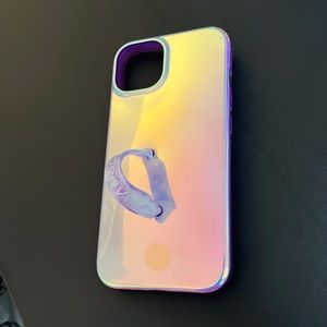 Loopy case irredescent purple